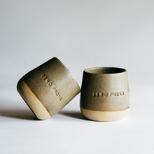 Load image into Gallery viewer, Zero Fucks tumbler - matte sage