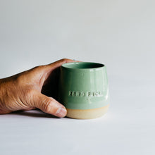 Load image into Gallery viewer, Zero Fucks tumbler - glossy green